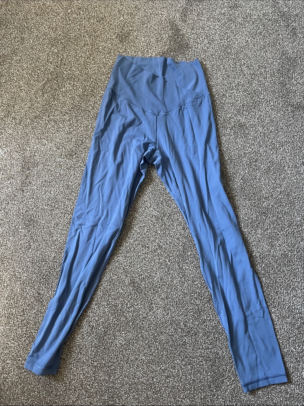 Aerie Offline Cross-Over Blue Leggings